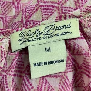 Lucky Brand Tops - Lucky brand semi sheer boho blouse Lucky Brand Tops - Lucky brand semi sheer boho blouse
